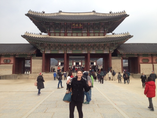 Gyeongbokgong Palace on Chinese New Year!